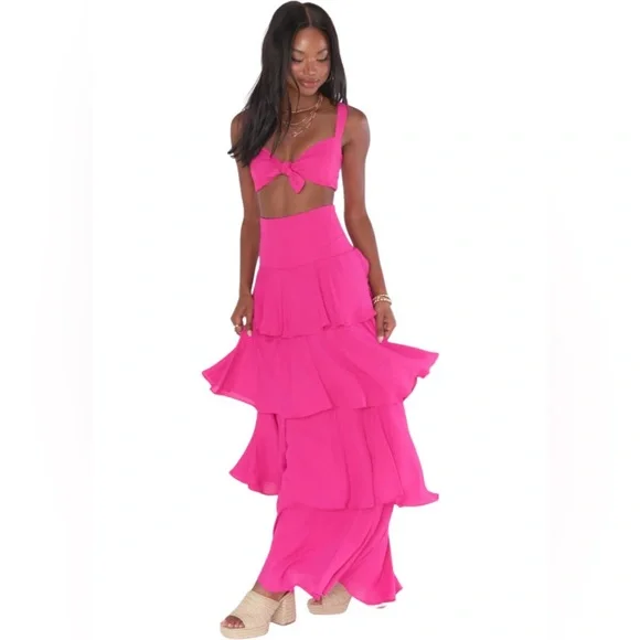 Show Me Your Mumu Katrina Swing Skirt + Kaden Top Set - Picture 1 of 7